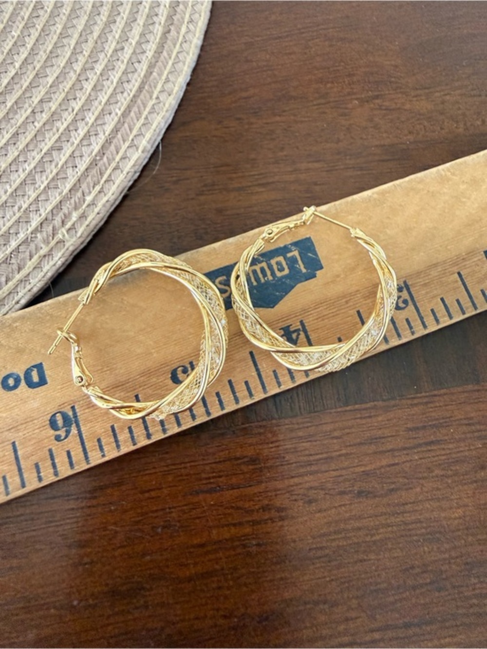 NWOT S925 Hoop Earrings